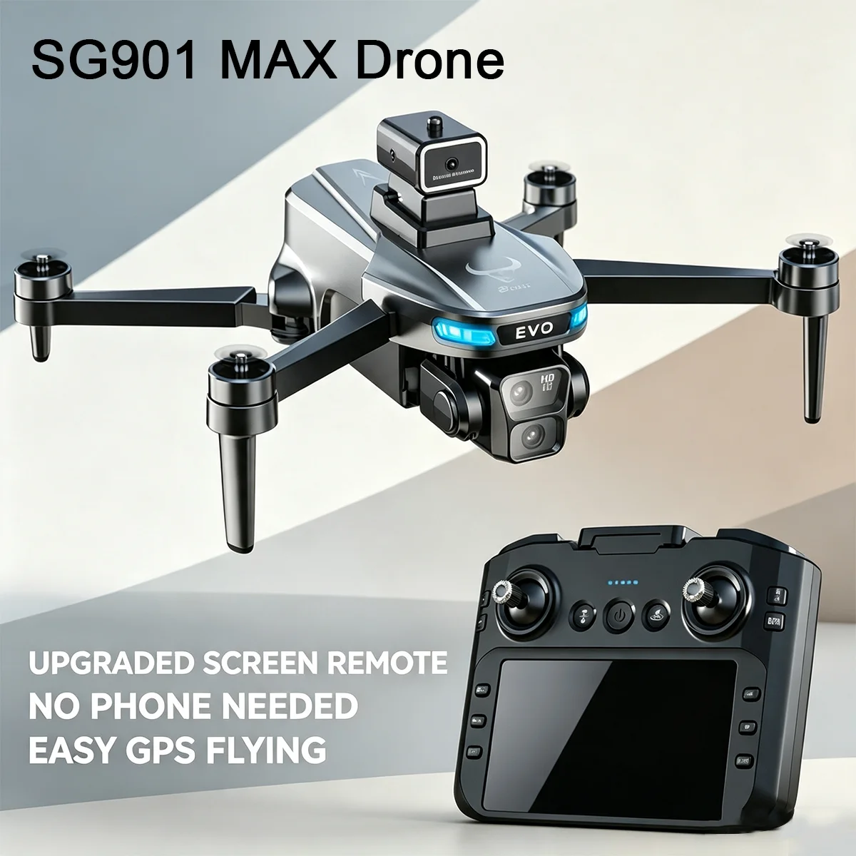 Drone Controller Screen - Dron SG901 MAX con GPS, pantalla