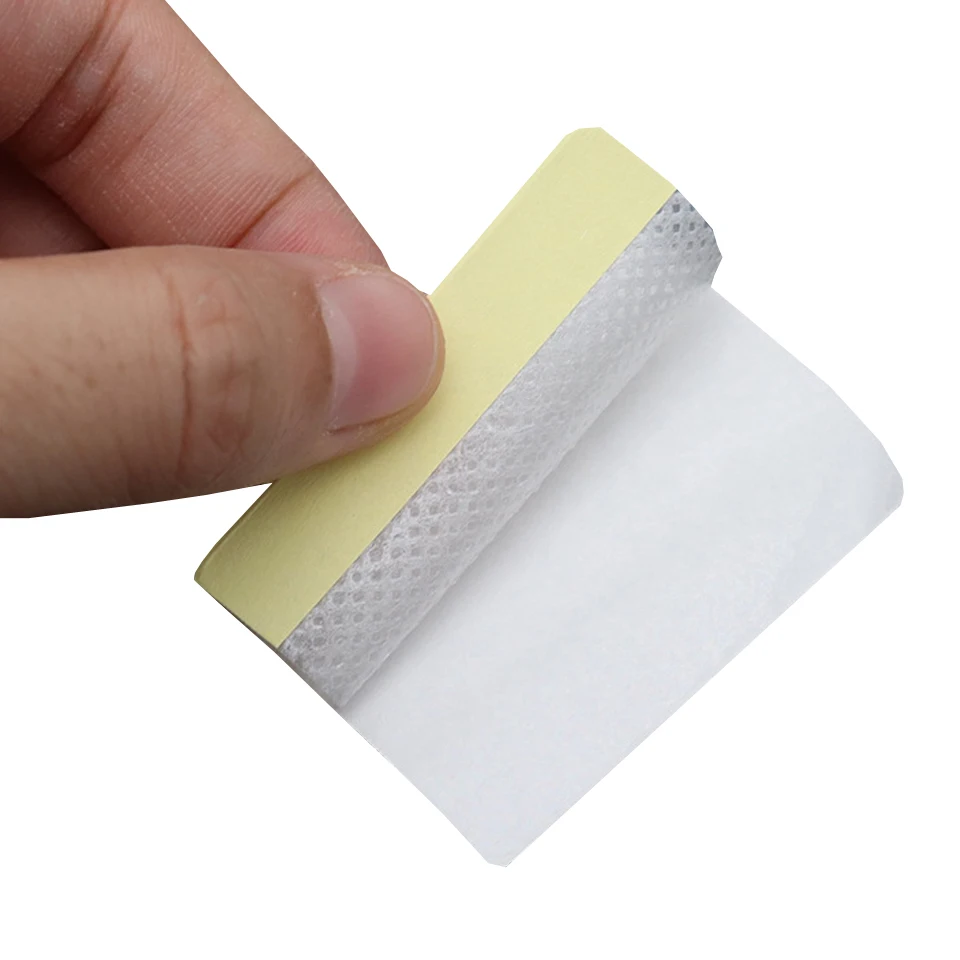 แผ่นสำลีเช็ดทำความสะอาดขนตา 40 ชิ้น/แพ็ค สำหรับต่อขนตา ลอกกาวติดเล็บ และทำความสะอาด