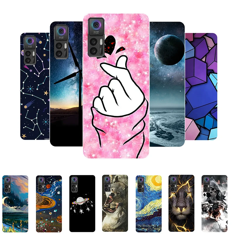 Case For TCL 30 Plus Cover 30+ Soft Silicone Cute Back Case Covers for TCL 30 5G T776H T676K T676J Phone Case TCL30 Funda Coque