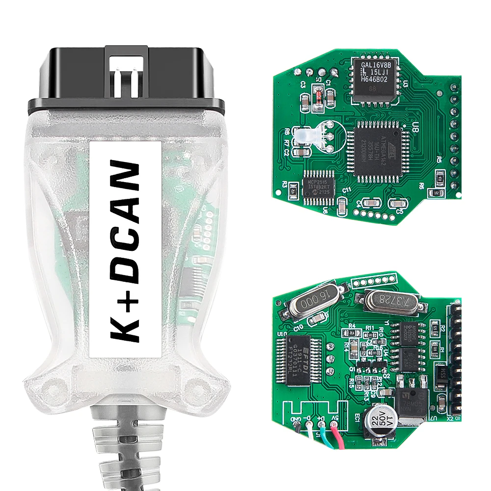 

For Inpa Cable K+DCAN FTDI FT232RL 9241A With Switch K DCAN OBD2 Interface OBDII Car Diagnostic Auto Tools K-line K Line