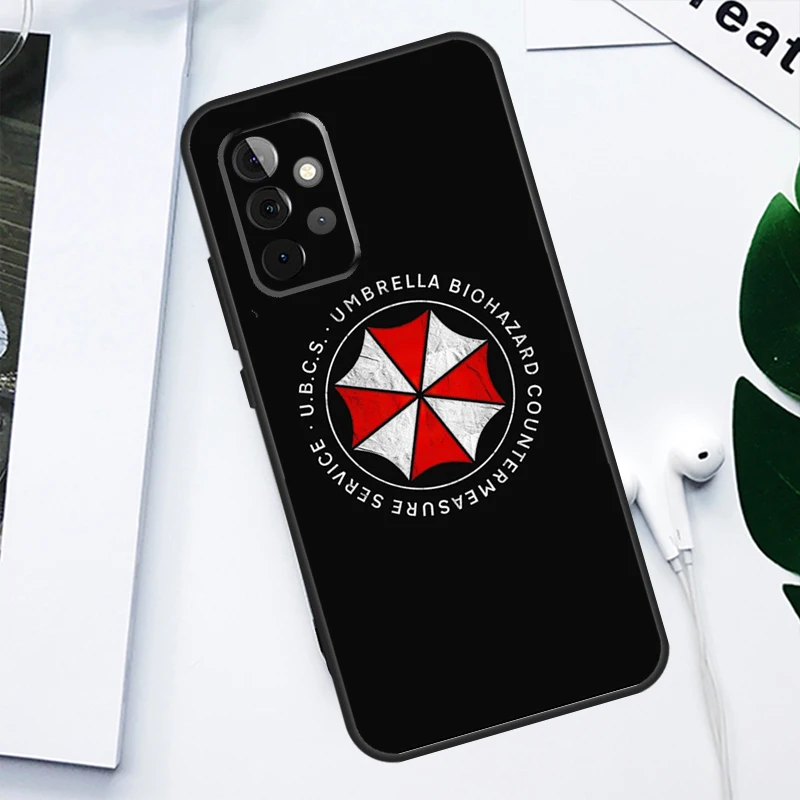 Umbrella Corporation For Samsung Galaxy A34 A54 A14 A13 A23 A33 A53 A73 A51 A71 A12 A22 A32 A52 Phone Case