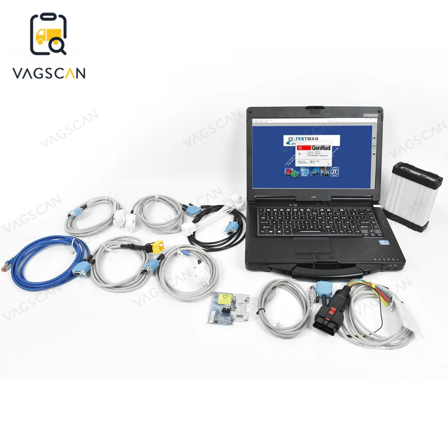 Geeignet für ZF TESTMAN DPA06 Servo Electronic Control Diagnostic Tool (mit Kabel) EHPS CF53 ZF-Testman Pro