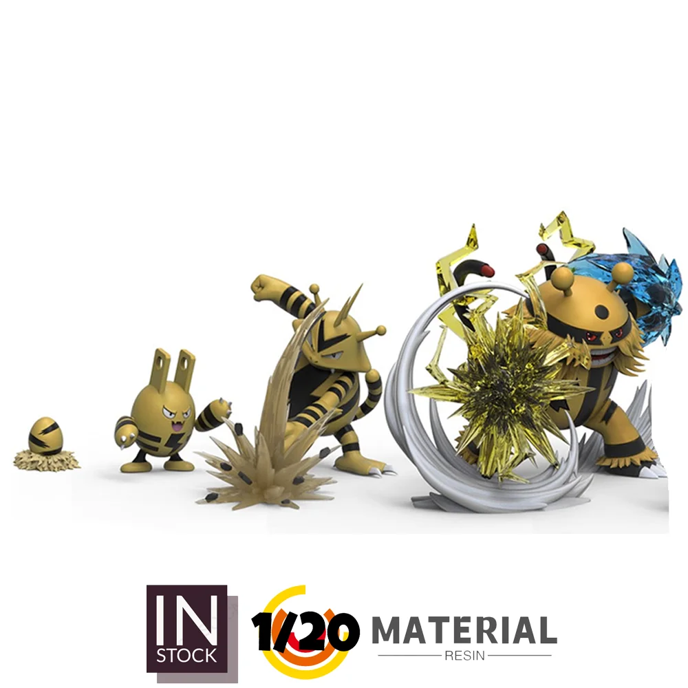 [PREORDER] 1/20 Resin Figure [TP] - Electabuzz & Elekid & Electivire