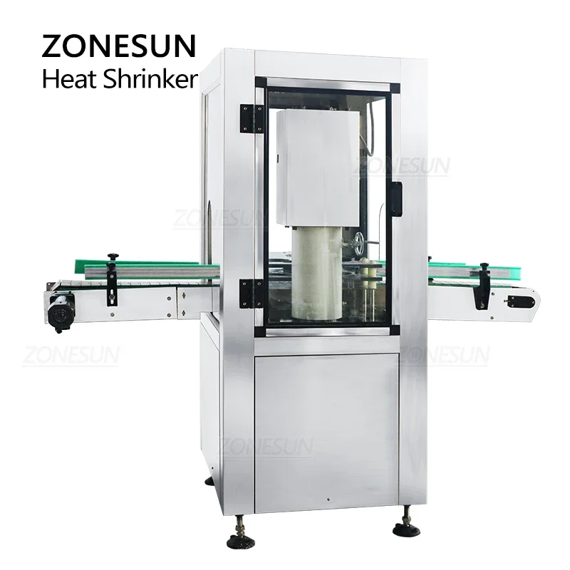Zonesun garrafa de vinho máquina termorretrátil automática folha alumínio máquina selagem pvc filme termoplástico embrulho ZS-CSM1