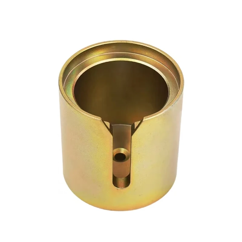 Metal CNC machining, galvanized steel bushings, mechanical drivetrain connections/guard components