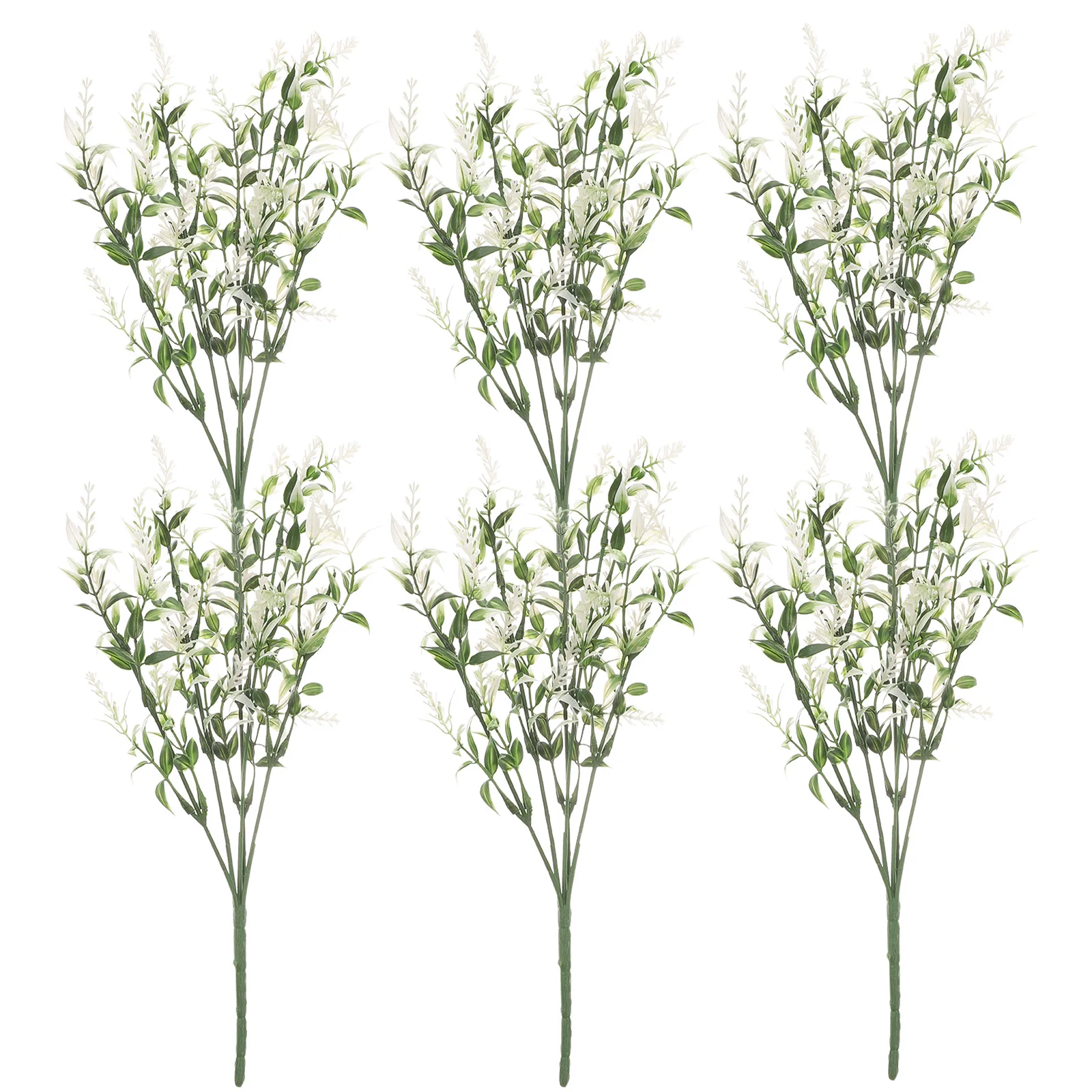 

8pcs Artificial Lavender Flowers Decor Elegant Fake Plants Simulation Flower Arrangement Home Party Wedding Banquet Decorations