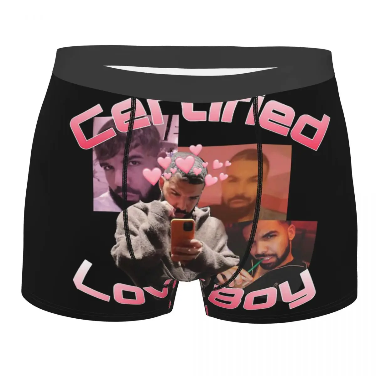 Certified Lover Boy BBL Drake Men Boxer Briefs Underwear Highly Breathable Top Quality Birthday Gifts