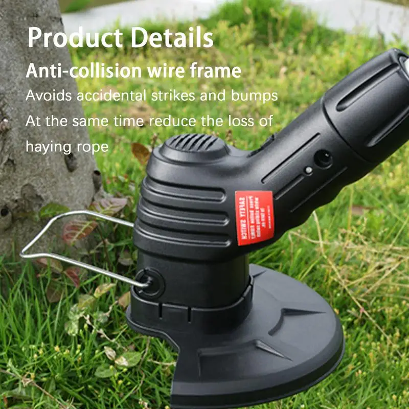 Haushalts elektrische Rasenmäher Länge verstellbare Grass ch neider Trimmer wiederauf ladbare Hand Gartens chnitt Elektro werkzeuge