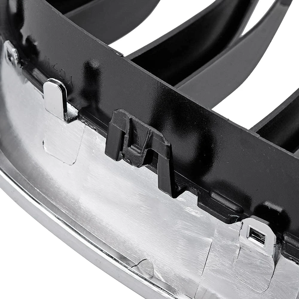 

ABTU-Car хромированная + глянцевая черная передняя решетка с двумя планками для BMW F10/F11 M5 535I 550I 528I 4-дверная 2010-2017