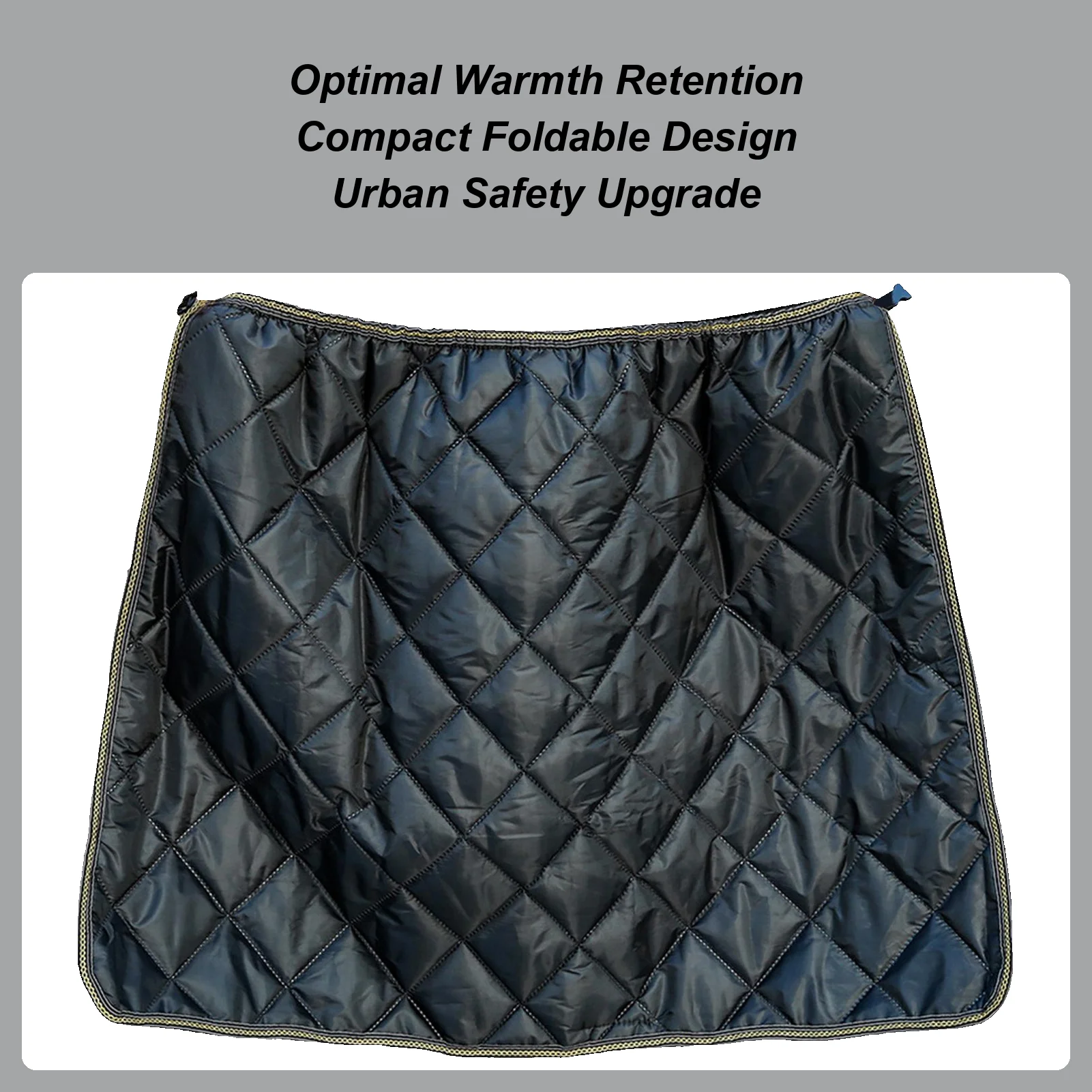 

Scooter Leg Cover Warmer Reflective Warm Motorbike Lap Blanket Apron Scooter Leg Apron Blanket For Travel City Commuting Biking