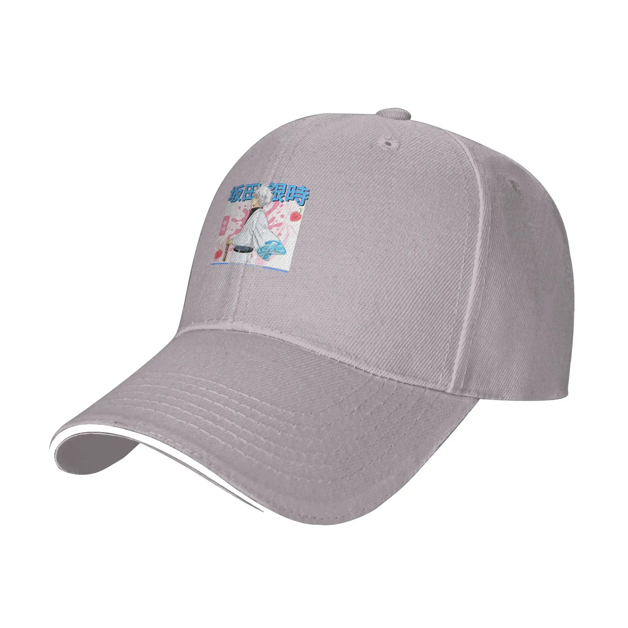 Горячая распродажа: Бейсболка Gintoki Strawberry Milk - Gintama Anime, спортивная кепка, головной убор для вечеринок у бассейна