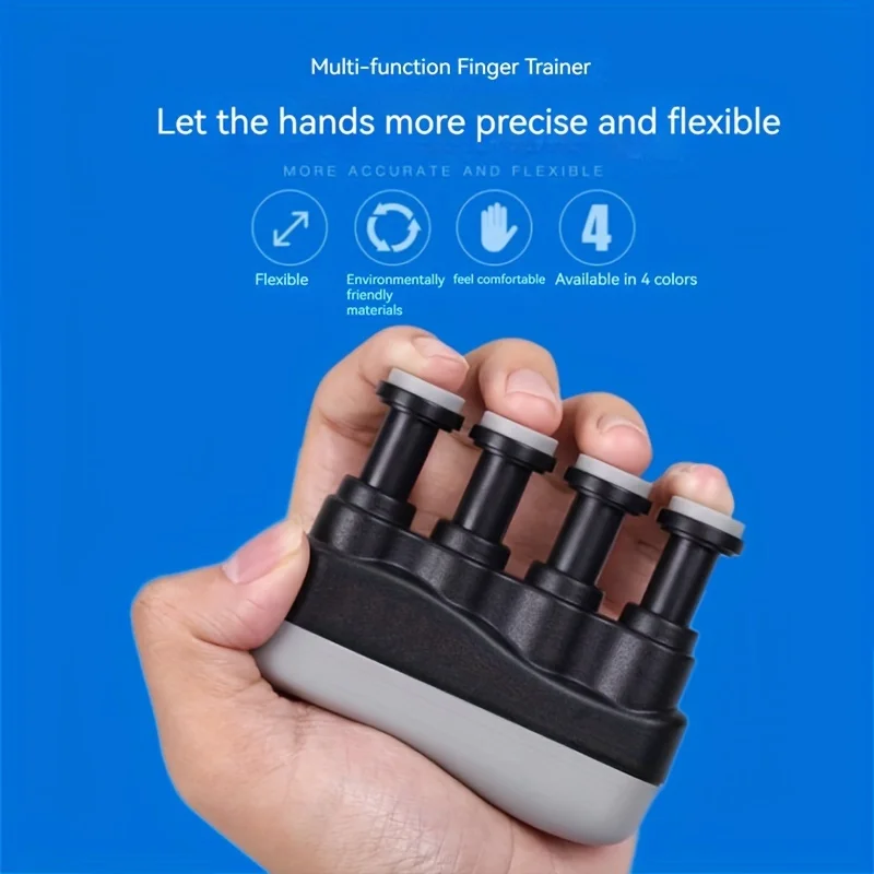 1 guitar, piano, Guzheng instrument, four-finger exercise finger strengthener, finger strengthener, exercise grip strength