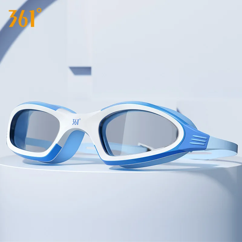 

361°Professional Adult Anti-Fog UV Protection WaterProof Swim Goggles Adjustable Silicone Surfing EyeWear Diving Glasses