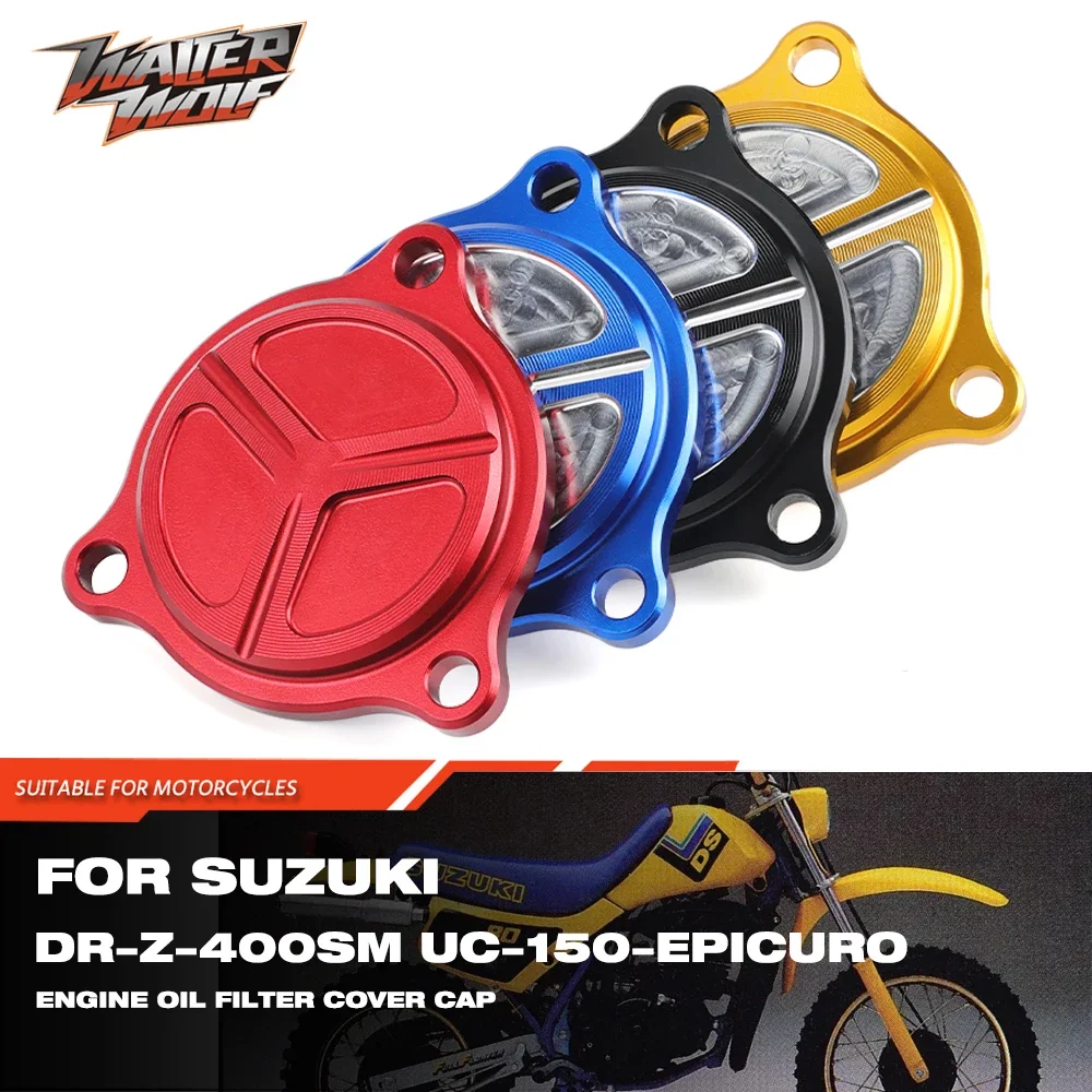 LTZ 400 450 Accessories Engine Oil Filters Cover For SUZUKI DRZ 400S/SM UH UX UC 125 150 200 Burgman Motorcycle Fuel Filter Caps