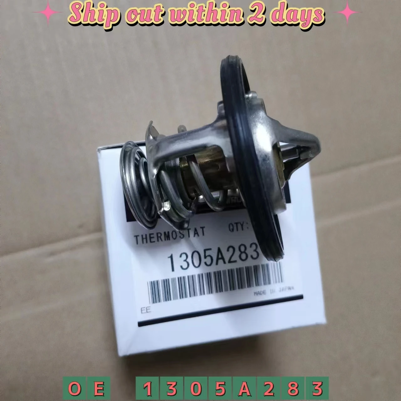 87 Thermostat Kit For Mitsubishi OUTLANDER Sport RVR ASX LANCER SPORTBACK 4B10 4B11 4B12 OEM 1305A283