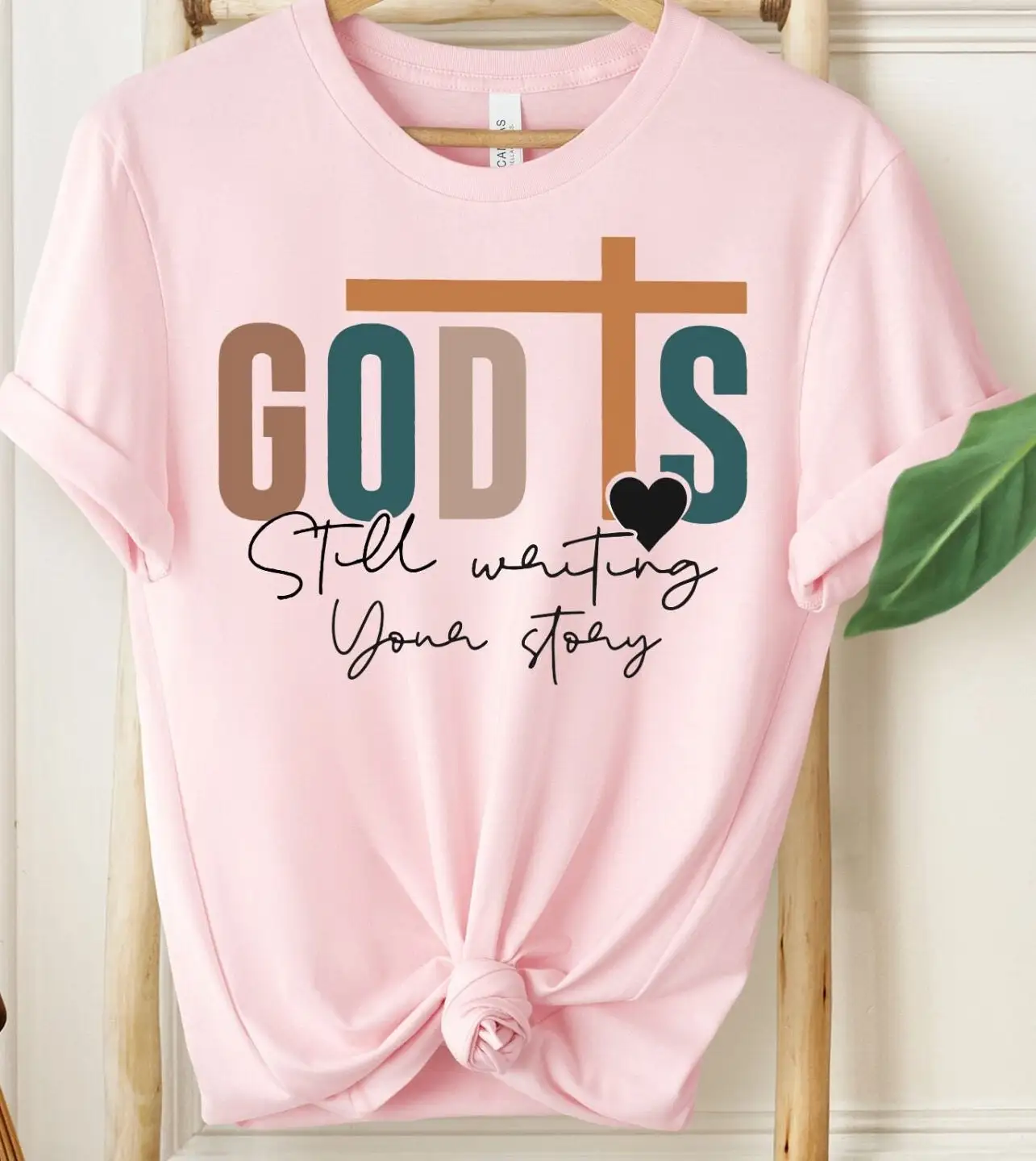 God Is Still Writing Your Story T Shirt Boho Christian Quote For Women Easter Mom Positive Vibes