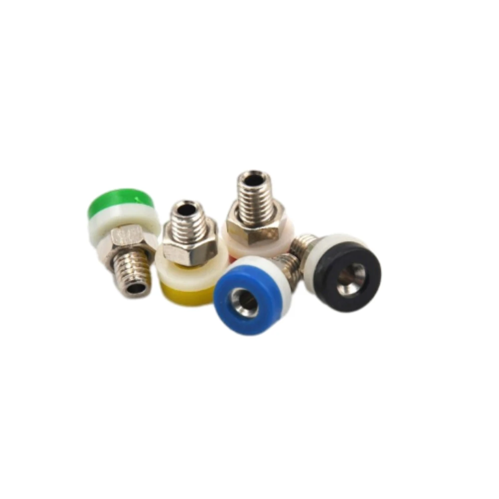 

Мини-вилка типа «банан» 2 мм, панельная розетка, 10 А, тестовый разъем питания, медный никелированный разъем типа «банан», прочный разъем