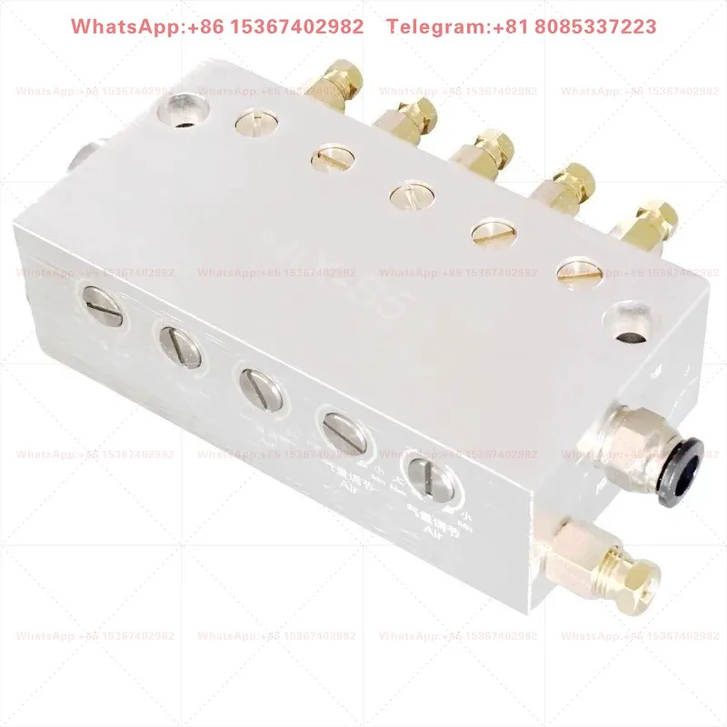 MIX-S Oil-gas Mixing Distribution Valve, Replacement Dispensing Component for Centralized Lubrication System
