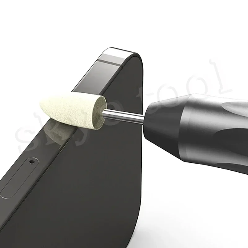 Caneta de polimento LuoWei P2/caneta de moagem para polimento de chips móveis/9 peças de pontas de polimento/carregador USB/caneta de moagem para reparo de celular