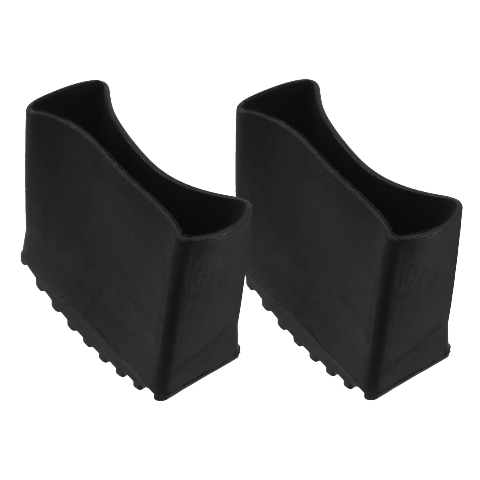 

2pcs Ladder Foot Covers AntiSlip Durable Rubber Pads for Extension Ladders Safety Insulated Black Replacement Cushions