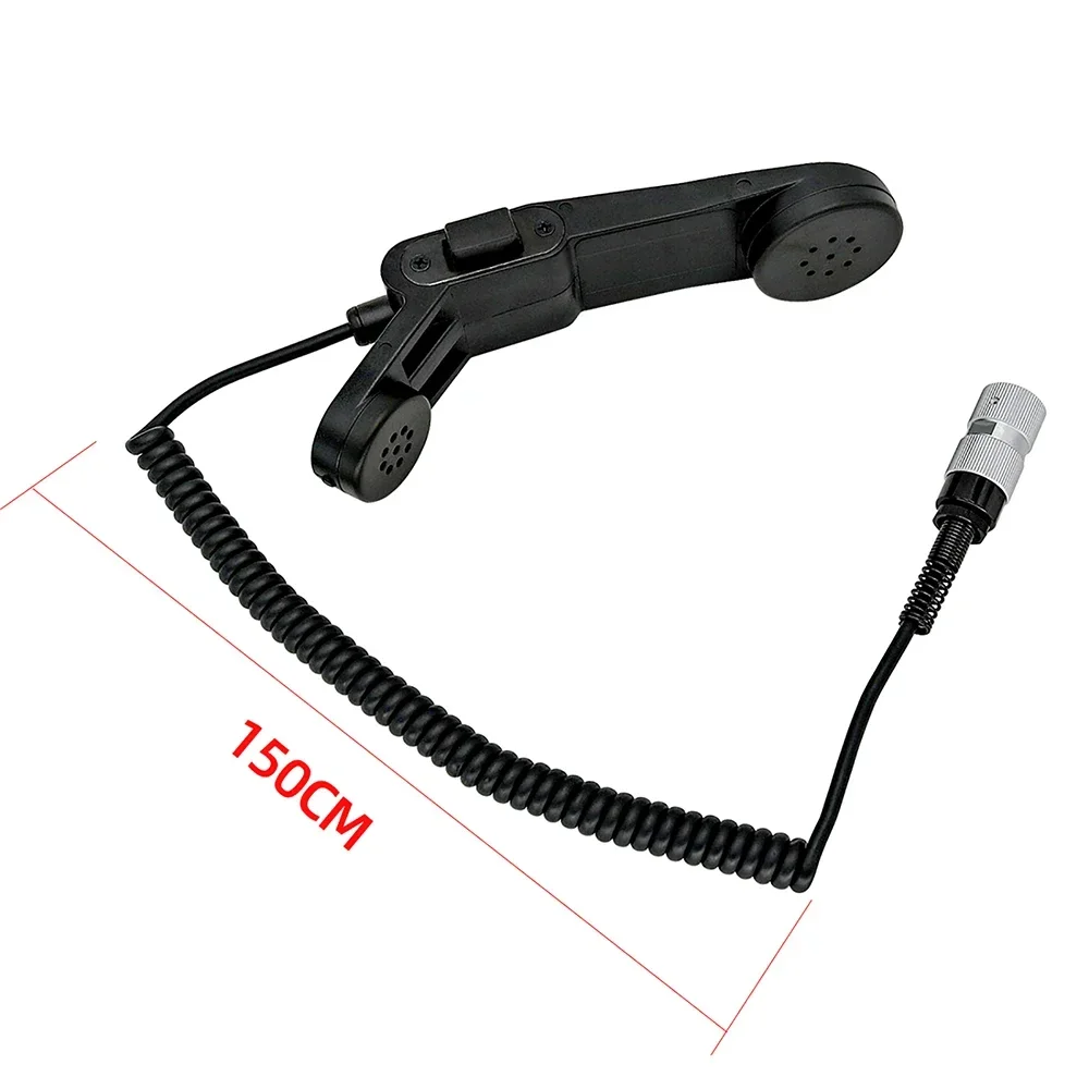 H-250 Tactical Ptt H250 Handheld Speaker Microphone Ptt 6-pin Plug for AN/PRC 152 PRC 148 PRC 163 Walkie-talkie