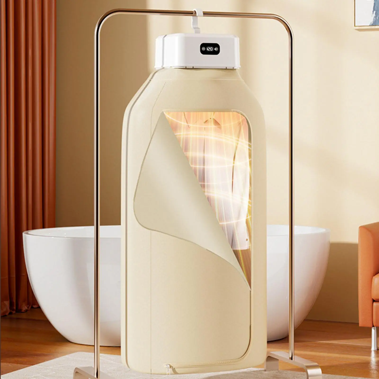 

Electric Dryers for Clothes Portable Dryers for Laundry Electric Multifunctional Space Saving Drying Stand for Underwear Room