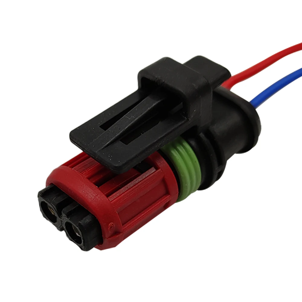 1/5/10 PCS 2 Pin Auto Connectors Waterproof Wire Harness Plug 1337245-3 For Excavator EC210 EC360 EC480 Diesel Fuel Injection