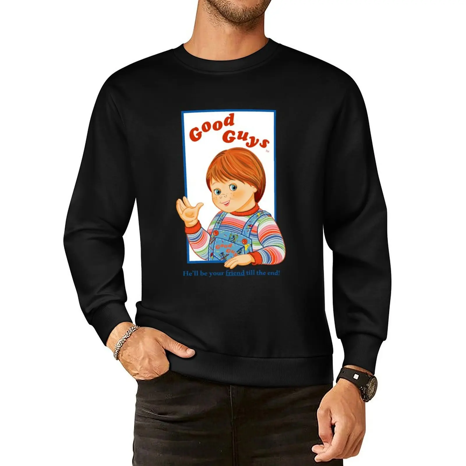 

Child's Play - Good Guys - Chucky Pullover Hoodie male clothes men's sweat-shirt set tracksuits new hoodies and sweatshirts