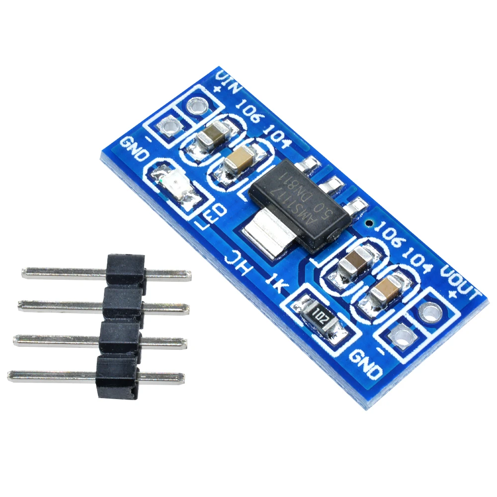 10Pcs AMS1117 1.2V 1.5V 1.8V 2.5V 3.3V 5V power supply module DC-DC Step down Power Supply Module For bluetooth Raspberry pi