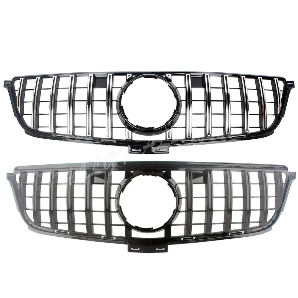 Car Front Racing Facelift Front Center Grille Grill For Mercedes-Benz W166  ML Class 2012 2013 2014 2015 GT Diamond