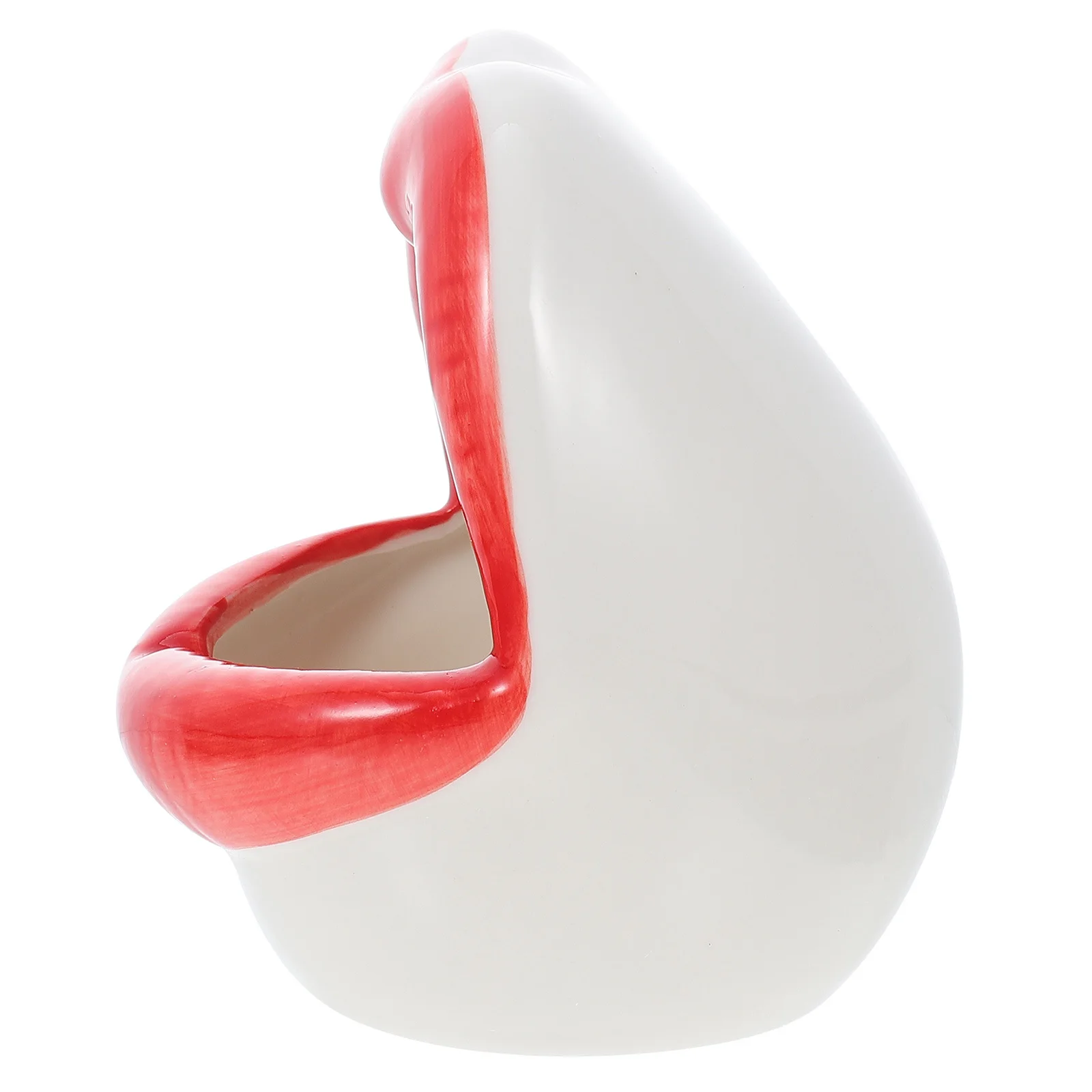 

Decoration Home Ashtray Household Smoking Ceramic Novel Table Living Room Cigarettes Tabletop Ornament