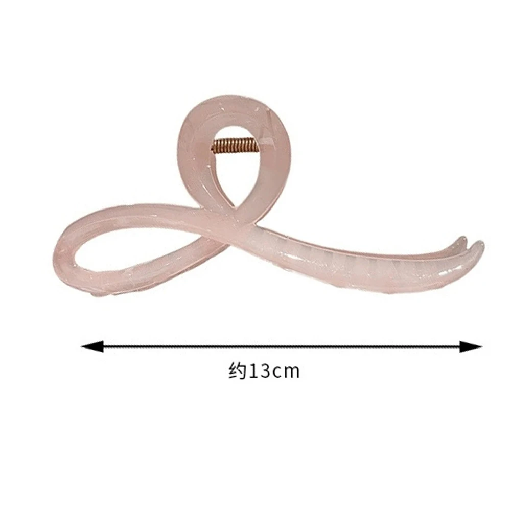 Pinza para el pelo con lazo de Color gelatina elegante para mujeres y niñas, adorno para el cabello dulce, diadema trasera, pinzas para el cabello, horquilla, accesorios para el cabello de moda