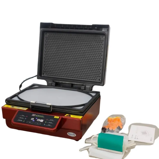 

3D Vacuum Thermal Transfer Auto Heat Press Machine ST-3042 Multifunctional Controller Automatic Grade Printing on Metal