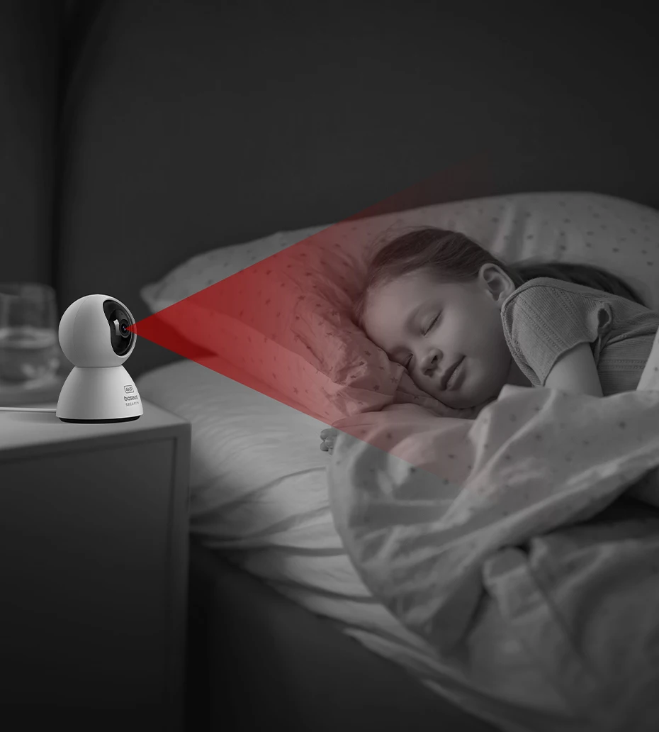 Baseus 4MP IP Kamera Smart 5G WIFI Sicherheit Kamera Indoor Hause Schutz PT 3K Hohe Klarheit Zwei-wege Audio Überwachung Kamera – Detail 8