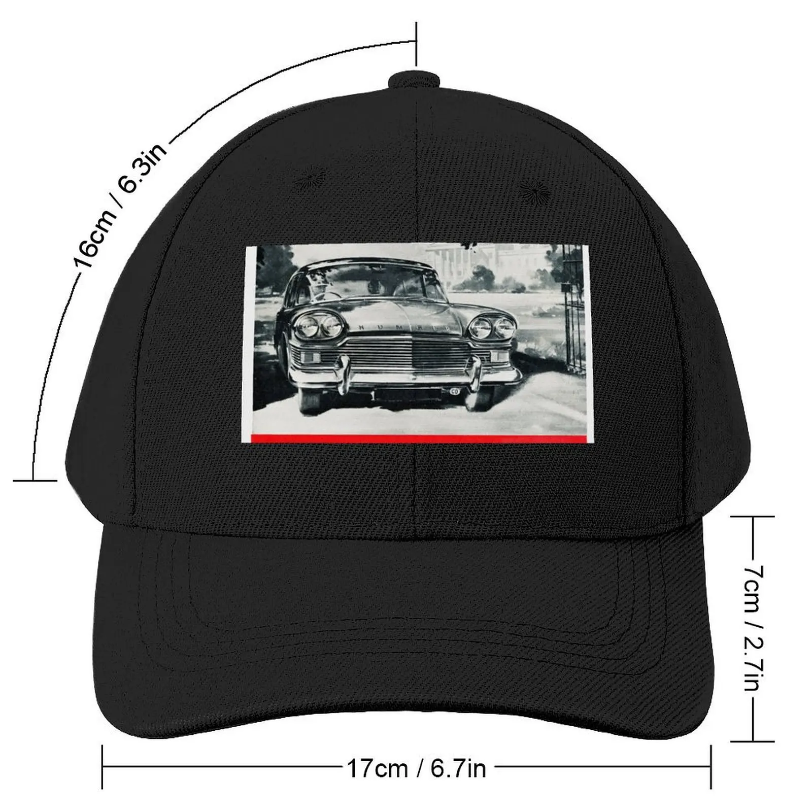 Vintage Humber Super Snipe advert Baseball Cap Rave Sun Cap Christmas Hat Beach Hats For Women Men's