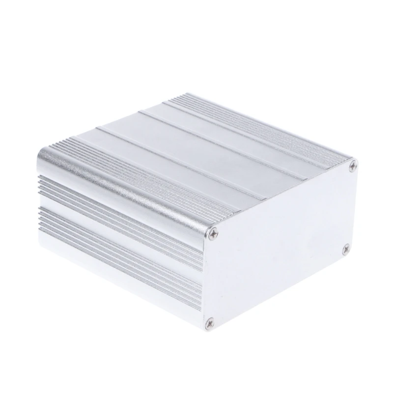 Tự Làm Vỏ Nhôm Ốp Lưng Điện Tử Dự Án PCB Nhạc Cụ Hộp 100X100X50 Mm Damom