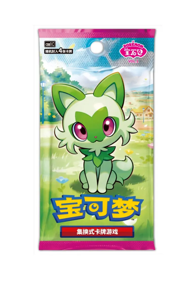 Original Pokémon PTCG Gempack-Karten Vol.1 2 3 4 5 Sammelbeutel Gem Box Pikachu Gengar Vereinfachte Chinesische Sammelkarten Geschenke – Detail 1