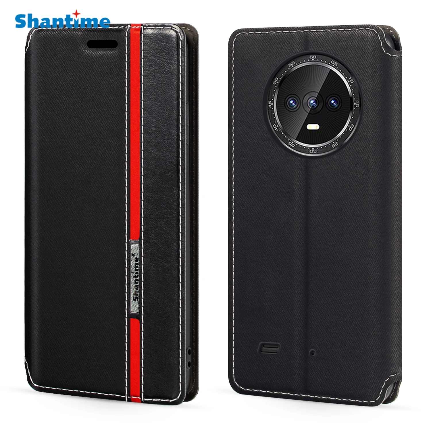 For Cubot Kingkong ES Case Fashion Multicolor Magnetic Closure Leather Flip Case Cover with Card Holder 6.56 inches