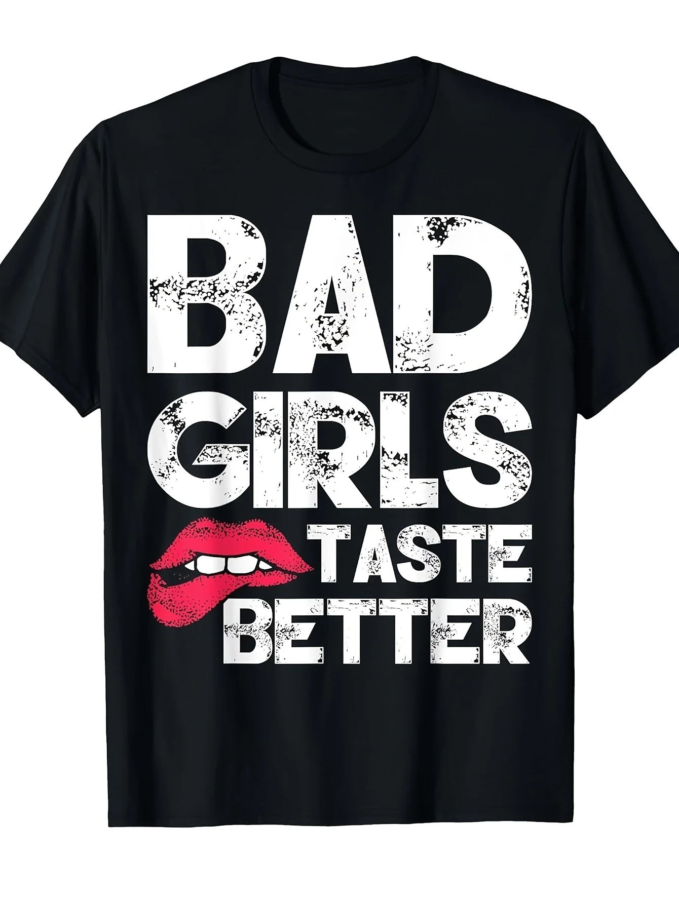 Bad Taste Better Graphic T-Shirt Summer unisex Loose and Breathable cotton T-shirt Top