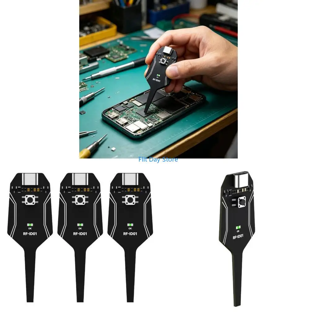 F92C Type C Inductance Tester Motherboards Coils Tester Fault Check Tool For Efficient PCB Repair And Component Testing