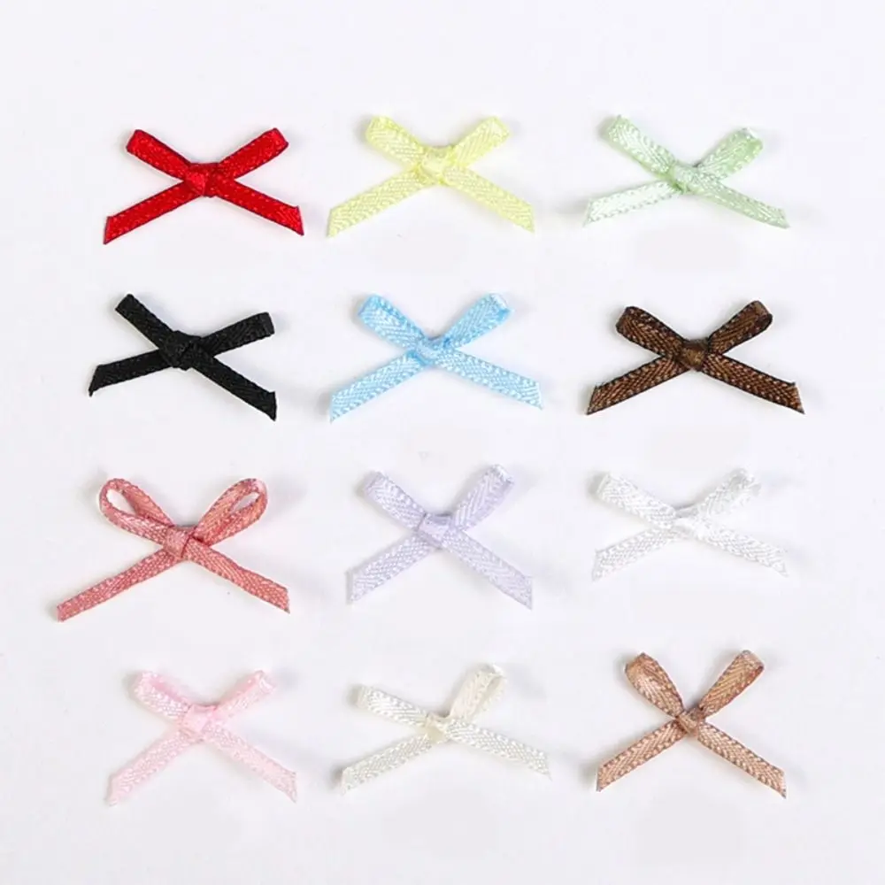 Fashion Ballet Bow Nail Art Decoration Fabric Cloth DIY Bowknot Colorful Handmade Nail Accessories Nail Art