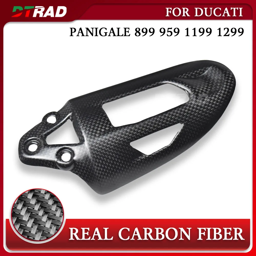 

For DUCATI Panigale 899 959 1199 1299 Lightweight Carbon Fiber Rear Shock Absorber Protection Cover Cap Motorcycle Accessories