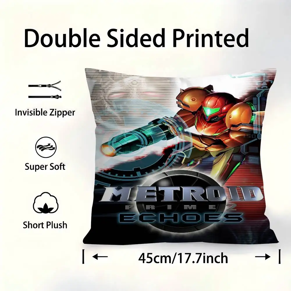 

Metroid Prime Cushion Cover 30x50 Polyester Sofa Cushions Decorative Throw Pillows Home Decoration Pillowcover