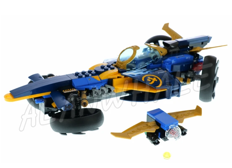 380pcs 2in1 Shinobi Seabound Sub Speeder Underwater Vehicle Car Submarine 60083 Building Block Sets Compatible With Model