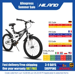 JOYSTAR 20 Inch Kids' Bike for Kids Ages 5-13 Years Old, Dual-Suspension Kids Mountain Bike