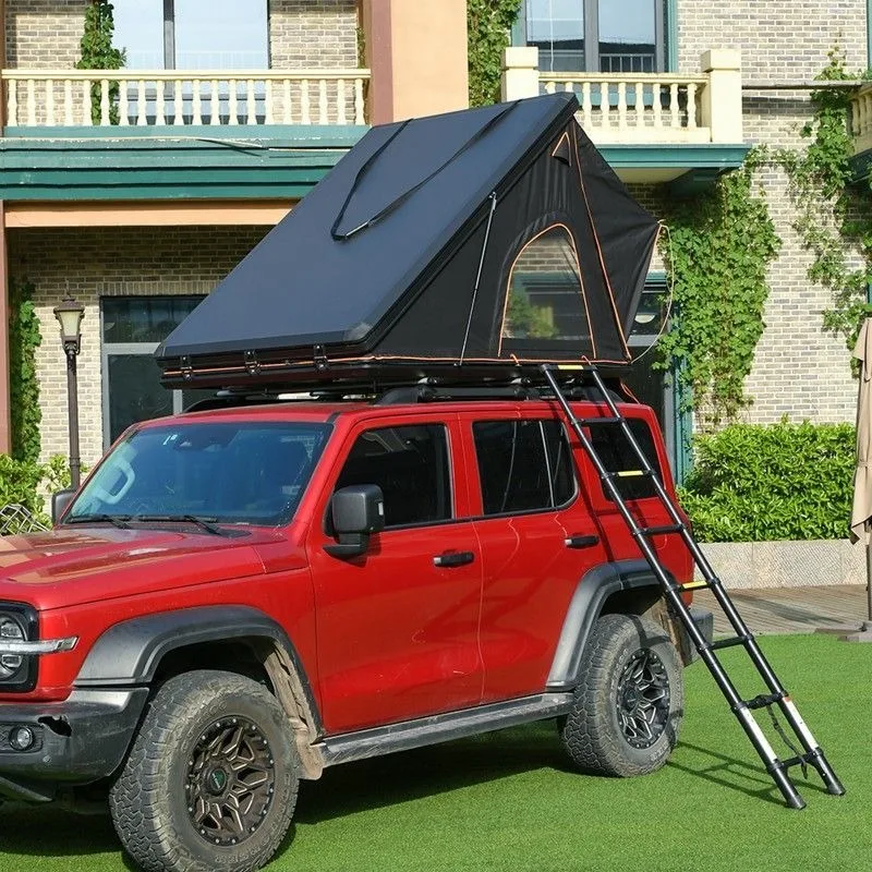 New Roof tent aluminum alloy hard shell top hydraulic automatic car SUV outdoor self-driving tour camping car tent