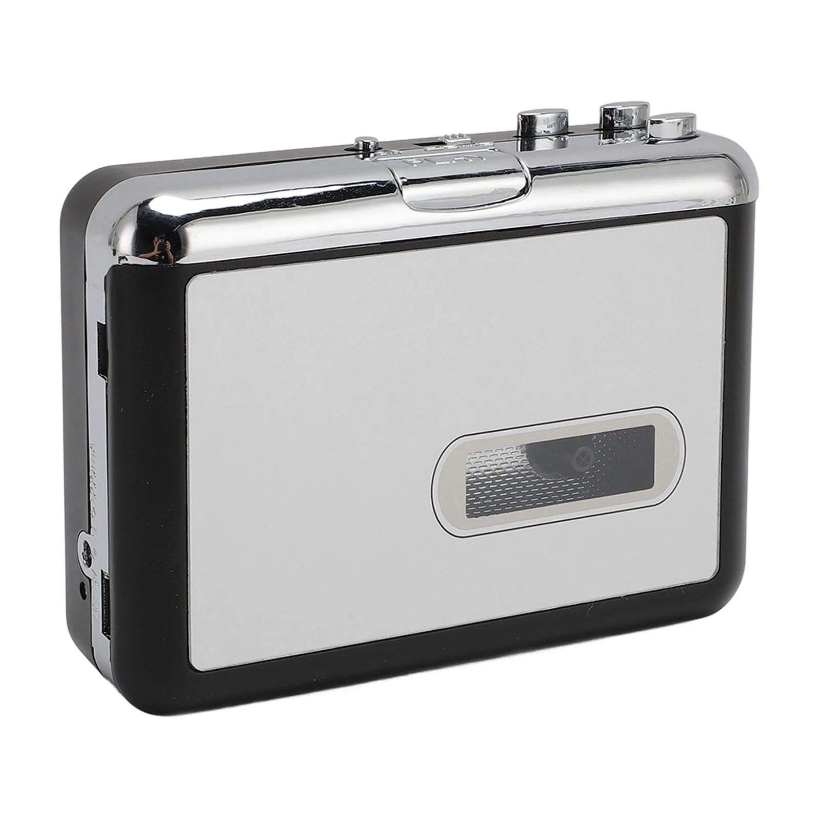 Tragbarer Kassettenspieler, USB-Kassette zu MP3-Konverter mit Kopfhörer, HiFi-Stereo-Sound, USB-Kassette zu MP3-Konverter