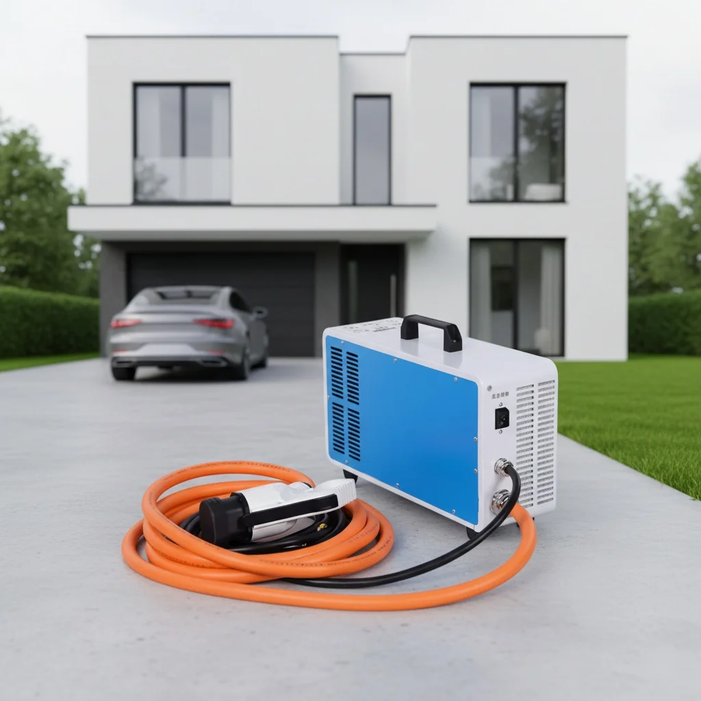 

High Power 20-40kW Portable DC Fast EV Charger with CCS2 for Thailand Home Use 260-475V 30-60A Mobile EV Charging Station