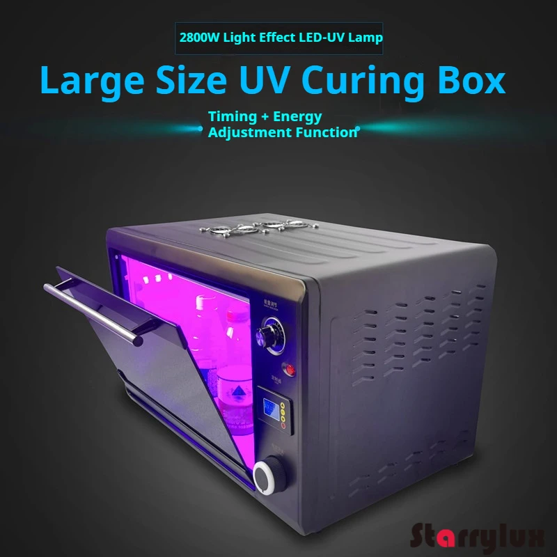 Large Size UV Oven Ultraviolet Curing Box, 3D Printing, Curved Screen OCA Curing for Phone Repair, Oxidation For Cross-Border