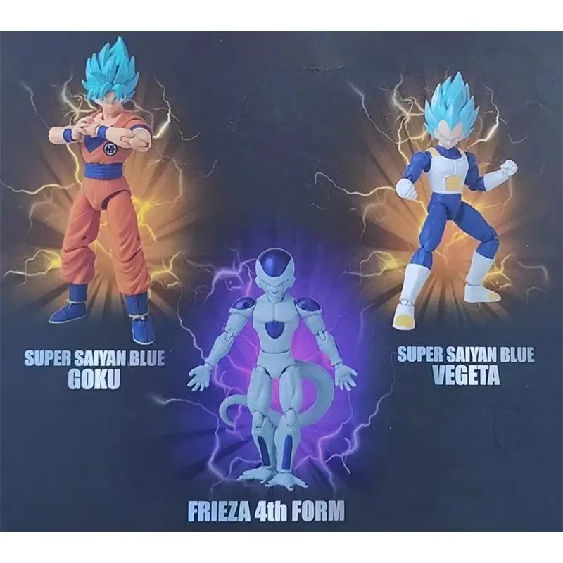 Original Bandai Dragon Ball Super Dragon Star Super Saiyan Son Goku Mobile Birthday Gift Table Collection Model Toy In Stock